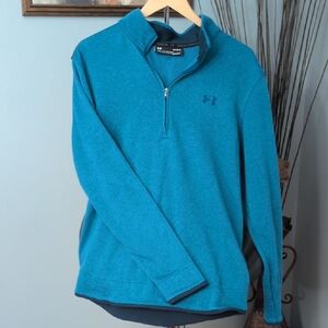 Under Armour Blue ColdGear Pullover